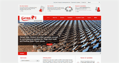 Desktop Screenshot of gensolsolar.com